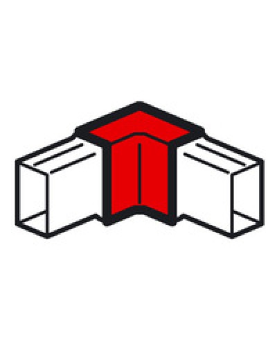 Угол внутренний для кабель-канала METRA 24x14 Legrand (638131) в Москве Аксессуары для кабель-канала Pintop.ru