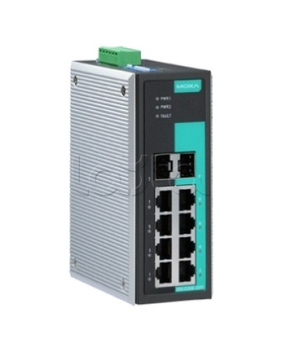 Коммутатор неуправляемый промышленный 8-портовый Moxa EDS-G308-2SFP в Москве Коммутаторы Pintop.ru
