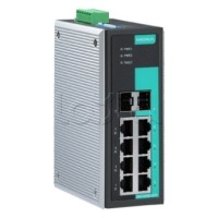 Коммутатор неуправляемый промышленный 6-портовый Moxa EDS-G308-2SFP-T