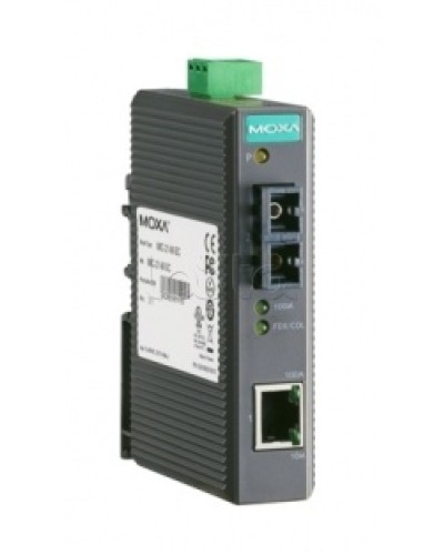Медиаконвертер Ethernet 10/100BaseTX в 100BaseFX (SC) Moxa IMC-21-S-SC в Москве Медиаконвертеры Pintop.ru