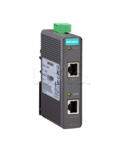 PoE-инжектор Moxa INJ-24-T в Москве Блоки питания для кожухов и камер Pintop.ru