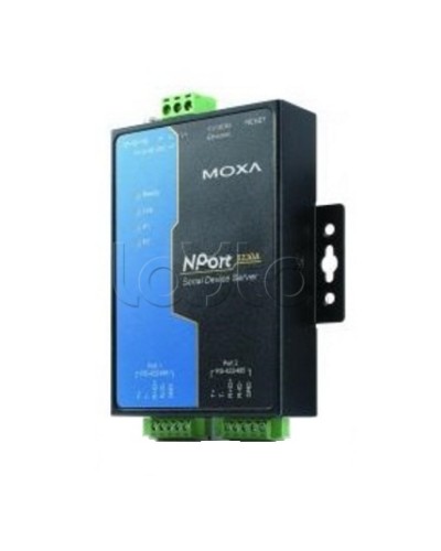 Сервер 2-портовый RS-422/485 в Ethernet Moxa NPort 5230A-T в Москве Дополнительное оборудование для ОПС Pintop.ru