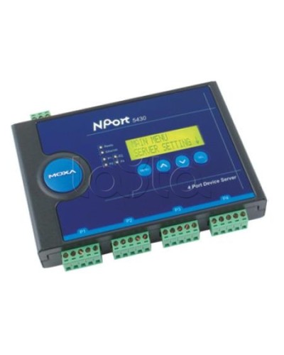 Сервер 4-портовый RS-422/485 в Ethernet Moxa NPort 5430I в Москве Дополнительное оборудование для ОПС Pintop.ru