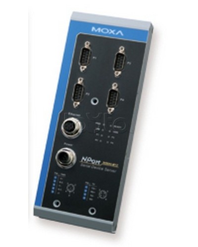 Сервер 4-портовый RS-232/422/485 в Ethernet Moxa NPort 5450AI-M12-CT-T в Москве Дополнительное оборудование для ОПС Pintop.ru