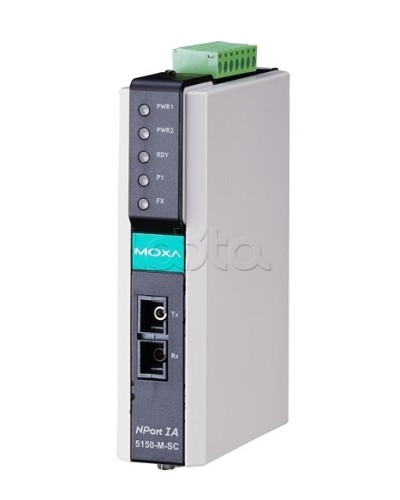 Сервер 1-портовый RS-232/422/485 в Ethernet Moxa NPort IA-5150-M-SC в Москве Дополнительное оборудование для ОПС Pintop.ru
