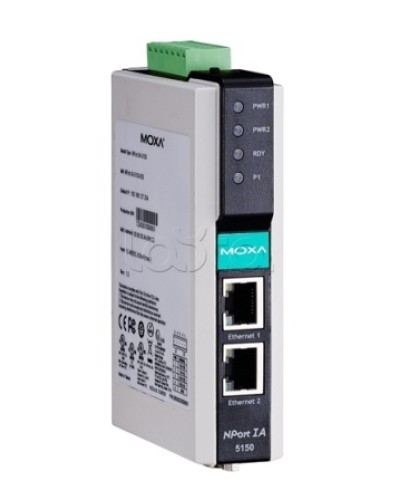 Сервер 1-портовый RS-232/422/485 в Ethernet Moxa NPort IA-5150I в Москве Дополнительное оборудование для ОПС Pintop.ru