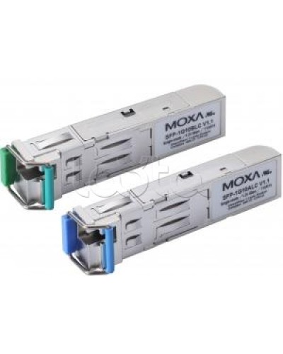 Трансивер-SFP одножильный (WDM) Moxa SFP-1G10ALC-T в Москве Модули SFP/XFP/GBIC Pintop.ru