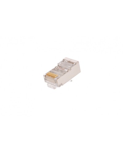 Коннектор RJ45/8P8C (1000 шт/уп) NETLAN EC-UP8P8C-SD-003-TR-1000 в Москве Коннекторы Pintop.ru