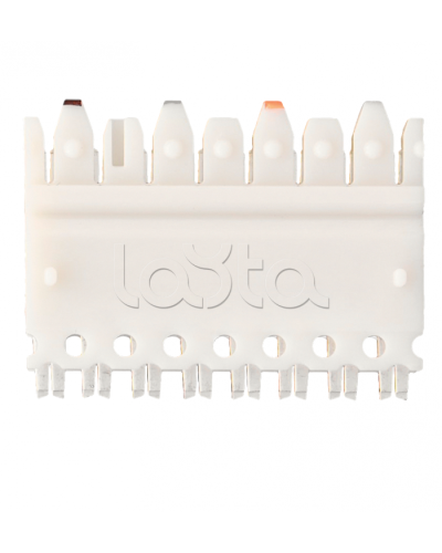 Соединительный модуль 110 типа, Кат.5е,  4 пары, белый NIKOMAX (NMC-CC110UD4) в Москве Кроссовое оборудование тип 110 Pintop.ru