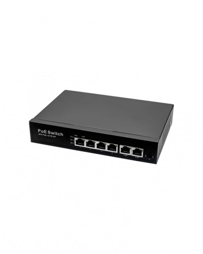 Passive PoE коммутатор Fast Ethernet на 6 портов NST NS-SW-4F2F-P/A в Москве Коммутаторы Pintop.ru