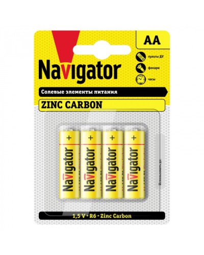 Элемент питания Navigator 94 758 NBT-NS-R6-BP4 в Москве Электротехническое оборудование Pintop.ru