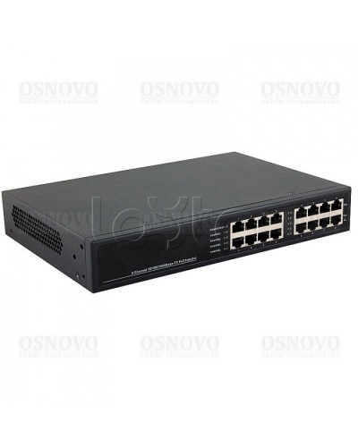 PoE-инжектор Gigabit Ethernet на 8 портов OSNOVO Midspan-8/150RG в Москве Блоки питания для кожухов и камер Pintop.ru
