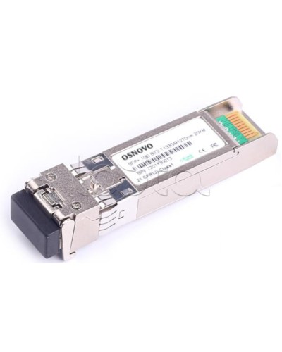 Оптический SFP Модуль OSNOVO SFP-S1LC15-10G-1330-1270 в Москве Модули SFP/XFP/GBIC Pintop.ru