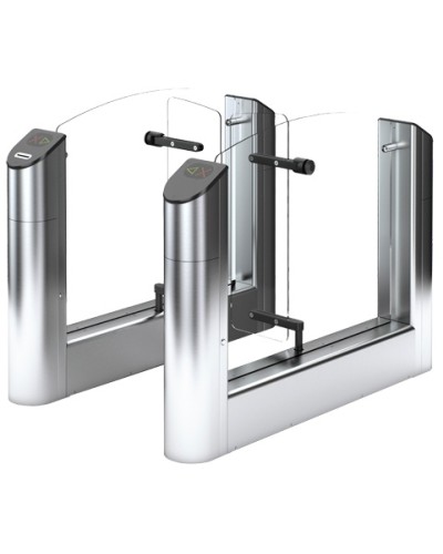 Гибрид центрального модуля турникета с картоприемником с высокими створками Oxgard Praktika T-04-GCMТК-660/900 (EM-Marine) в Москве Турникеты Pintop.ru