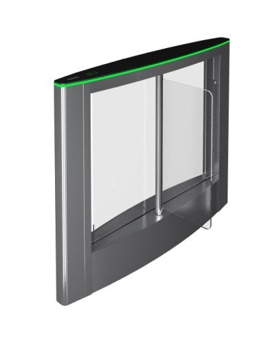 Модуль крайний турникета 900 с картоприемником Oxgard QL-04-SMК-900 (ВЗР 2302-06) в Москве Турникеты Pintop.ru