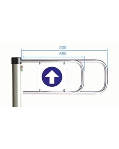 Створки для калитки PERCo-ASG-650 в Москве Калитки Pintop.ru