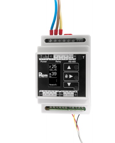 Модуль управления микроклиматом REM R-MC2-DMTH в Чебоксарах Аксессуары для стоек и шкафов Pintop.ru