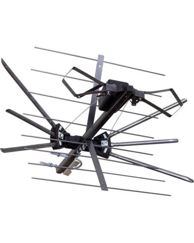 Антенна ТВ наружная АКТИВНАЯ для аналогового и цифрового ТВ REXANT (34-0401) в Москве Системы видеонаблюдения Pintop.ru