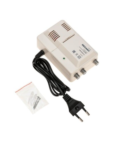 Антенный усилитель ТВ сигнала на 2 выхода, RX-200 REXANT 34-0772 в Москве Системы видеонаблюдения Pintop.ru