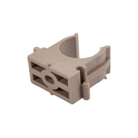 Крепёж-клипса для труб ø20 мм, серая (100 шт/уп)Rexant (28-0120-2)