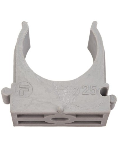 Крепёж-клипса для труб ø25 мм, серая (100 шт/уп)Rexant (28-0125-2) в Москве Держатели, клипсы, скобы Pintop.ru