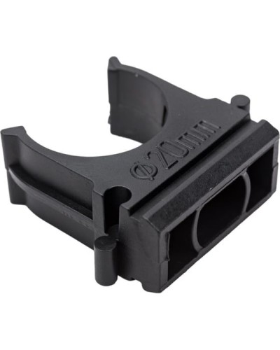 Крепеж-клипса для трубы ø 20 мм, черная (100 шт./уп.) Rexant (28-0120-3) в Москве Держатели, клипсы, скобы Pintop.ru