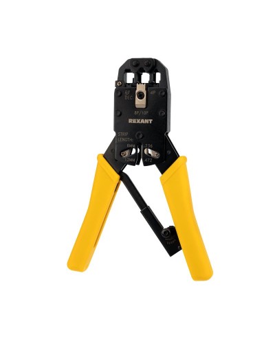 Кримпер для обжима 10P10C / 8P8C / 6P6C / 4P4C (HT-200R) (TL-200R) REXANT (12-3442) в Москве Монтажные материалы Pintop.ru