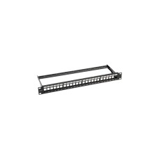Панель коммутационная наборная 19", 1U, 24 порта, UTP REXANT PRO 02-0053