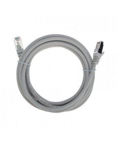 Патч-корд F/UTP, CAT 6, RJ45-RJ45, 26AWG, LSZH, серый, 3м REXANT 02-0210-3 в Москве Патчкорды (медные) Pintop.ru
