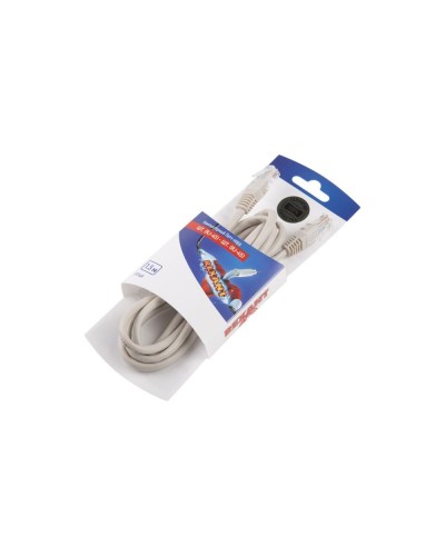 Патч-корд U/UTP RJ45-RJ45, CAT 5e, PVC, серый, 1,5м REXANT 06-3202 в Москве Патчкорды (медные) Pintop.ru
