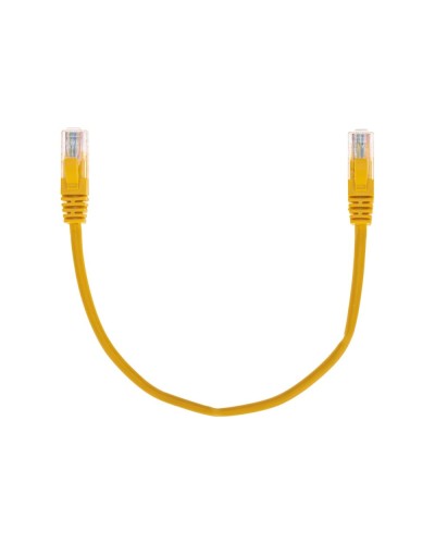 Патч-корд U/UTP, CAT 5e, RJ45-RJ45, 26AWG, LSZH, желтый, 0,3м REXANT 02-0105-03 в Москве Патчкорды (медные) Pintop.ru