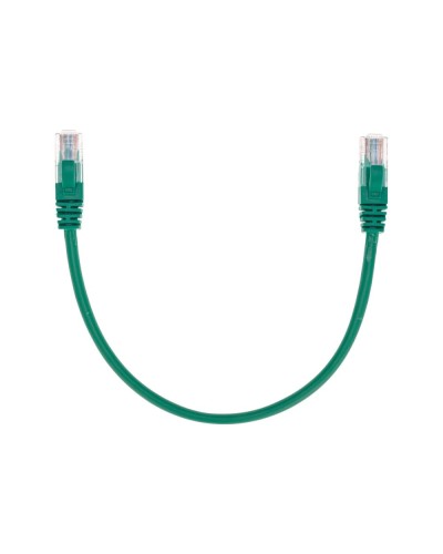 Патч-корд U/UTP, CAT 5e, RJ45-RJ45, 26AWG, LSZH, зеленый, 0,3м REXANT 02-0106-03 в Москве Патчкорды (медные) Pintop.ru
