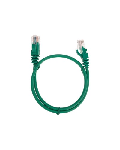 Патч-корд U/UTP, CAT 5e, RJ45-RJ45, 26AWG, LSZH, зеленый, 0,5м REXANT 02-0106-05 в Москве Патчкорды (медные) Pintop.ru