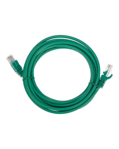 Патч-корд U/UTP, CAT 5e, RJ45-RJ45, 26AWG, LSZH, зеленый, 3м REXANT 02-0106-3 в Москве Патчкорды (медные) Pintop.ru