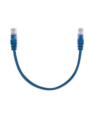 Патч-корд U/UTP, CAT 5e, RJ45-RJ45, 26AWG, LSZH, синий, 0,3м REXANT 02-0104-03 в Москве Патчкорды (медные) Pintop.ru