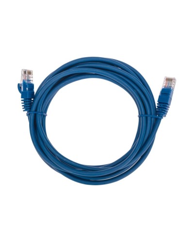 Патч-корд U/UTP, CAT 5e, RJ45-RJ45, 26AWG, LSZH, синий, 3м REXANT 02-0104-3 в Москве Патчкорды (медные) Pintop.ru