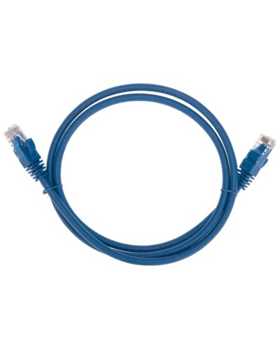 Патч-корд U/UTP, CAT 6, RJ45-RJ45, 26AWG, LSZH, синий, 1м REXANT 02-0294-1 в Москве Патчкорды (медные) Pintop.ru