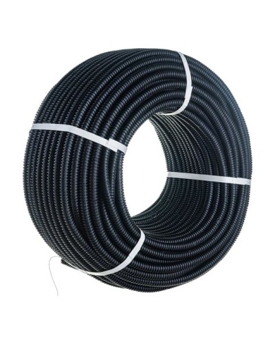 Труба гофрированная ПНД 16 с зондом (100 м) Rexant (28-0016-3) в Москве Труба гофрированная Pintop.ru