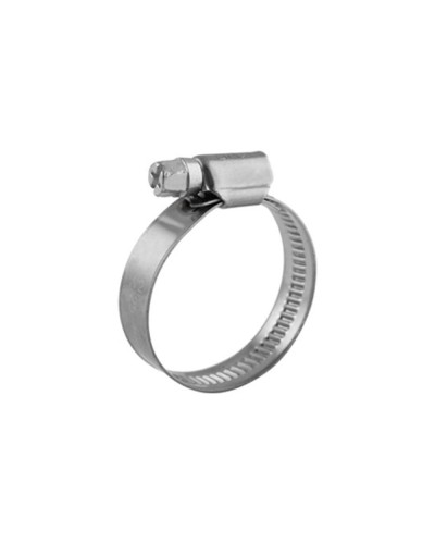 Хомут червячный 60-80/12-0,8мм, нержавеющая сталь W2, (25 шт/уп) REXANT 07-0760-12 в Москве Стяжки-хомуты Pintop.ru