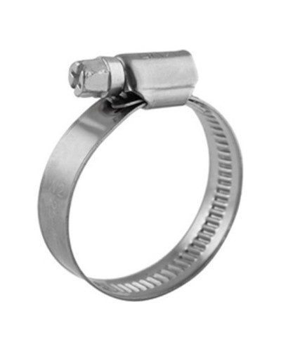 Хомут червячный 110-130/12-0,8мм, нержавеющая сталь W2, (10 шт/уп) REXANT 07-0711-12 в Москве Стяжки-хомуты Pintop.ru