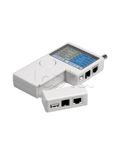 Тестер Кабеля универсальный RJ-45+RJ-11+RJ-12+USB+BNC (HT-2468B) REXANT 12-1003 в Москве Тестеры для систем видеонаблюдения Pintop.ru