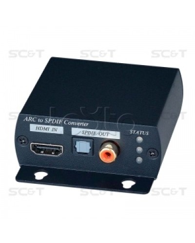Преобразователь цифрового аудио из HDMI сигнала SC&T ARC01 в Москве Видеоусилители, Модуляторы, Делители Pintop.ru