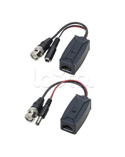 Комплект для передачи HDCVI/HDTVI/AHD видео и питания по витой паре SC&T TTP111HDP-LK в Москве Видеоусилители, Модуляторы, Делители Pintop.ru