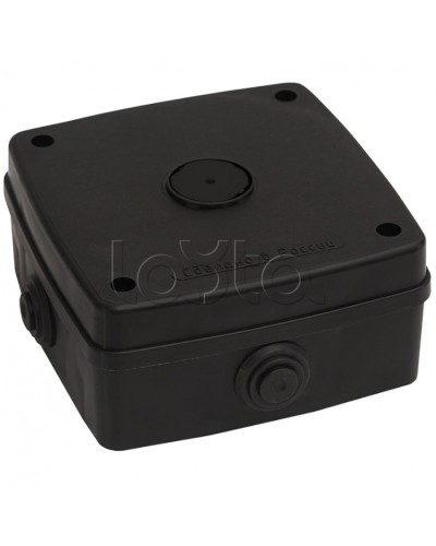 Монтажная коробка SLT МК-1 (черная) в Москве Оборудование для видеонаблюдения Pintop.ru