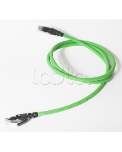 Коммутационный шнур категории 6, U/UTP, 4х2х(7х0,21), LSZH, 1м, зеленый SPL (500012) в Москве Патчкорды (медные) Pintop.ru