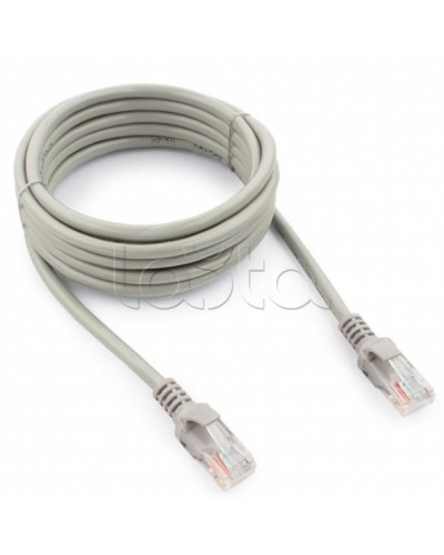 Коммутационный шнур категории, 5e U/UTP , 4х2х(7х0,21), LSZH, 1м, серый SPL (500078) в Москве Патч-корды и пигтейлы Pintop.ru