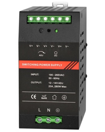 Блок питания Smartec ST-PS120DDU-BK в Москве Дополнительное оборудование для СКУД Pintop.ru