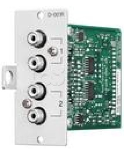 Модуль стерео входа небалансный 2-х канальный TOA D-001R в Москве Системы оповещения и трансляции TOA Pintop.ru