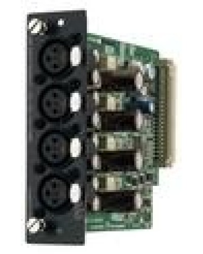 Модуль 4-канальный микрофон/линия входов TOA D-2000AD1 в Москве Системы оповещения и трансляции TOA Pintop.ru