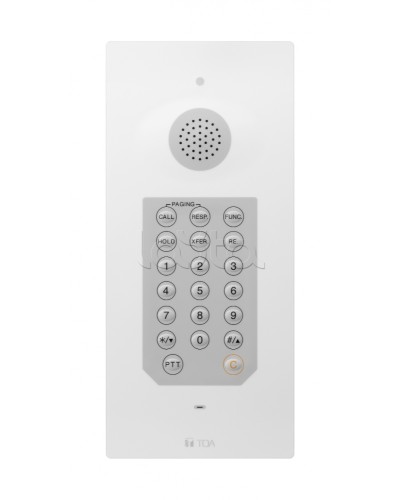 Мастер-станция громкоговорящей связи, встраиваемое исполнение TOA N-8033MS Y в Москве Системы оповещения и трансляции TOA Pintop.ru